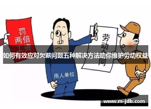 如何有效应对欠薪问题五种解决方法助你维护劳动权益